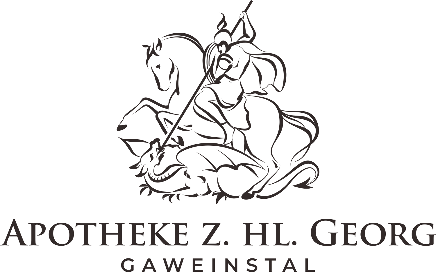 Logo der Apotheke "Zum hl. Georg"