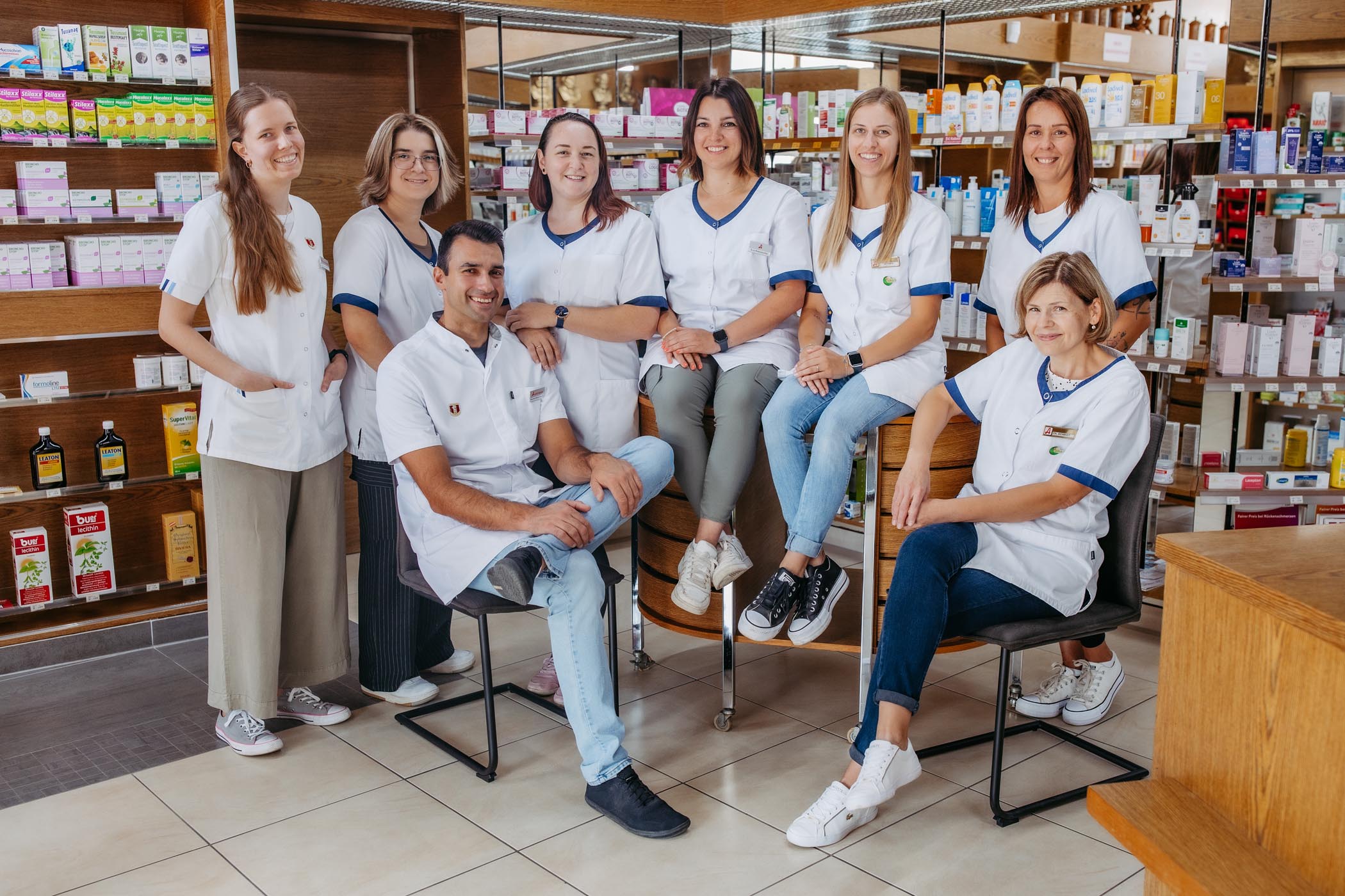 Team der Apotheke "Zum hl. Georg" in Gaweinstal